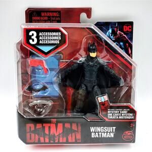The Batman - Wingsuit Batman 3.75” Action Figure w/ 3 Accessories - NEW